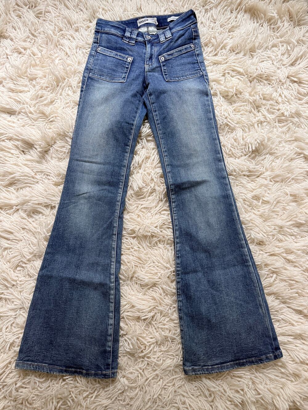 Garage Low Rise Flare Jeans